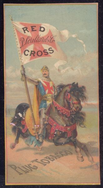 1890s Lorillard Red Cross Trade Card
